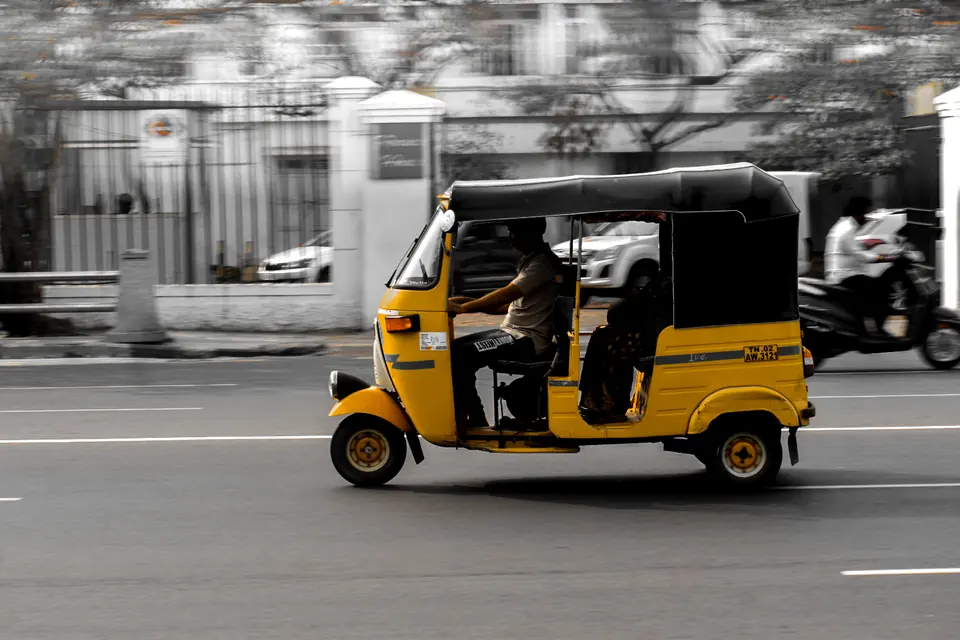 The city's real heartbeat runs on three wheels.