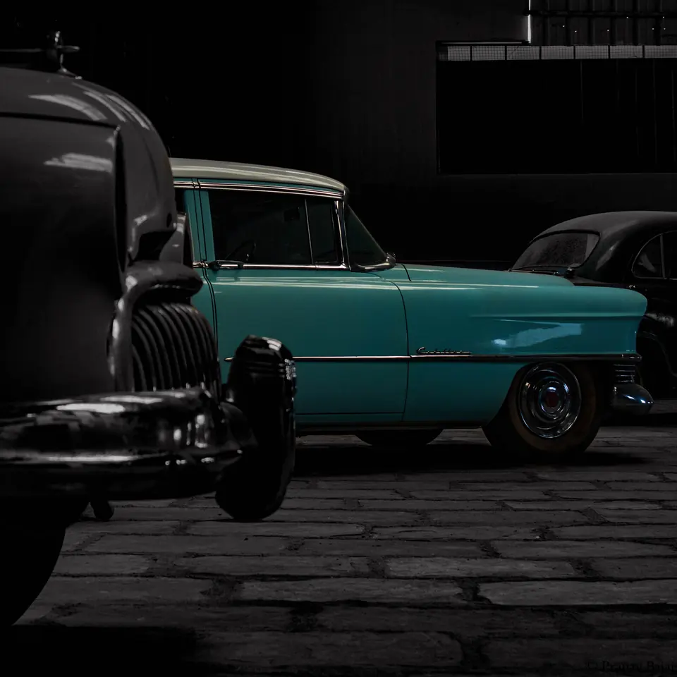 Some cars aren't parked. They're resting.